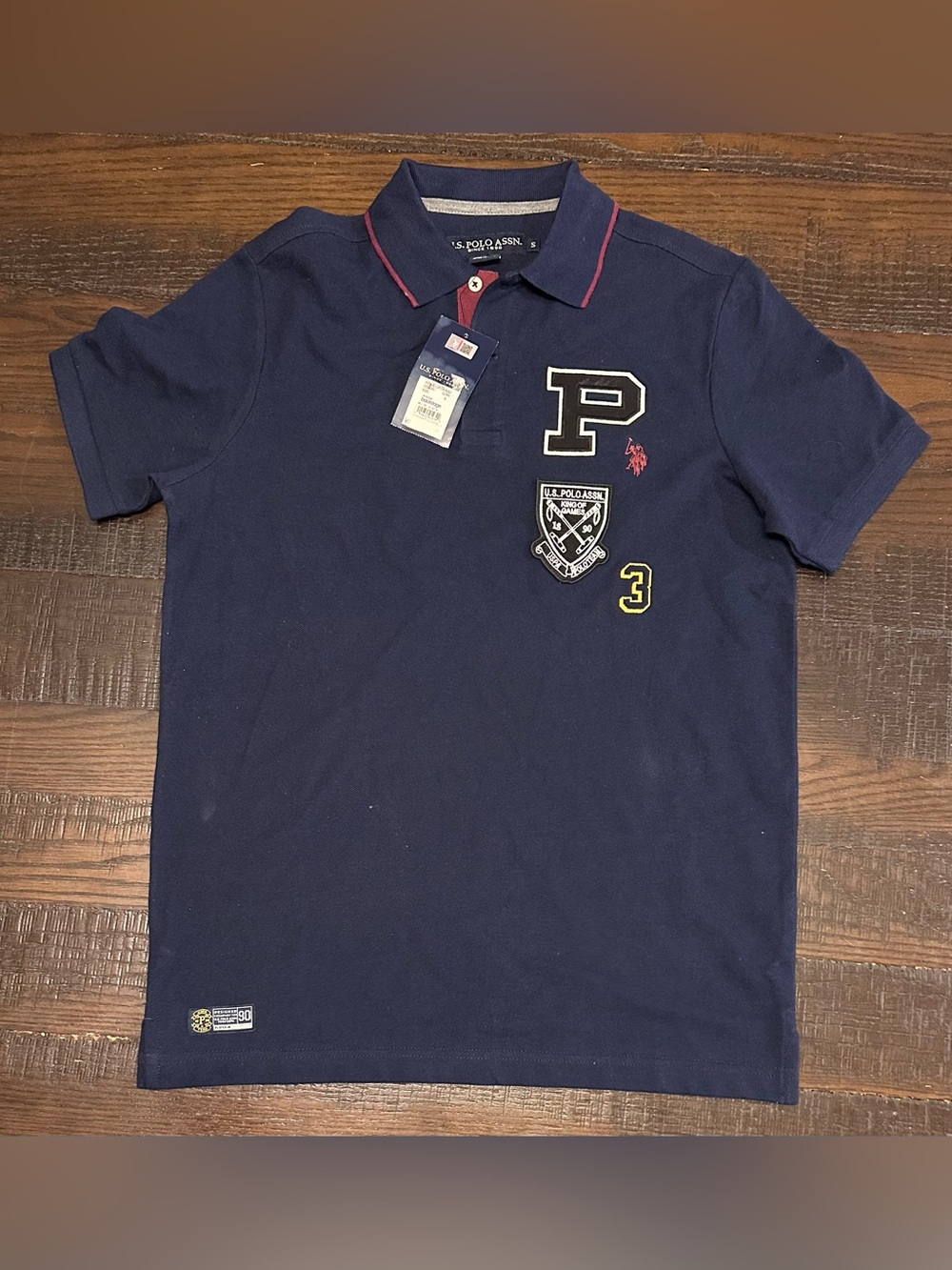 US Polo Assn Navy Blue Polo Brand New Size Small NWT